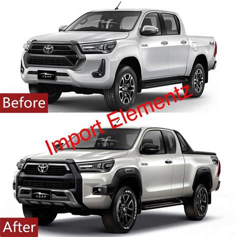 2021 Toyota Hilux Revo To Conquest Facelift Bodykit Upgrade Conversion