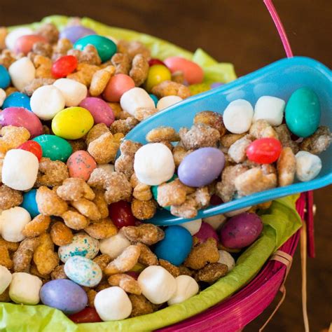 easter trail mix easter snacks hot chocolate mix snacks for work sweet and salty holiday