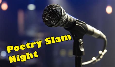 Poetry Slam Nights München Ticket Dein Ticketservice Für Konzerte