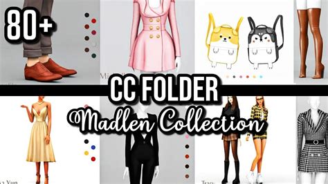 Sims 4 Madlen Collection Cc Folder 40 Items Trinityrarity Youtube