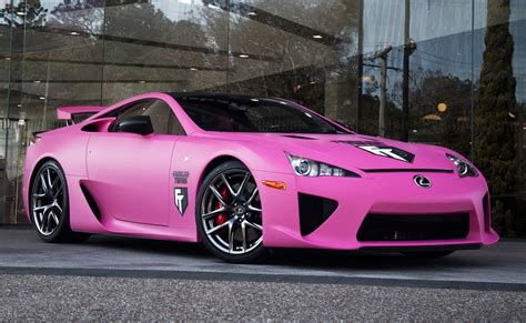2012 Lexus Lfa Pink Cars