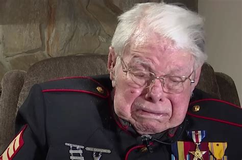 Year Old WWII Vet Breaks Down Says This Isn T The Country We Fought For TrendRadars