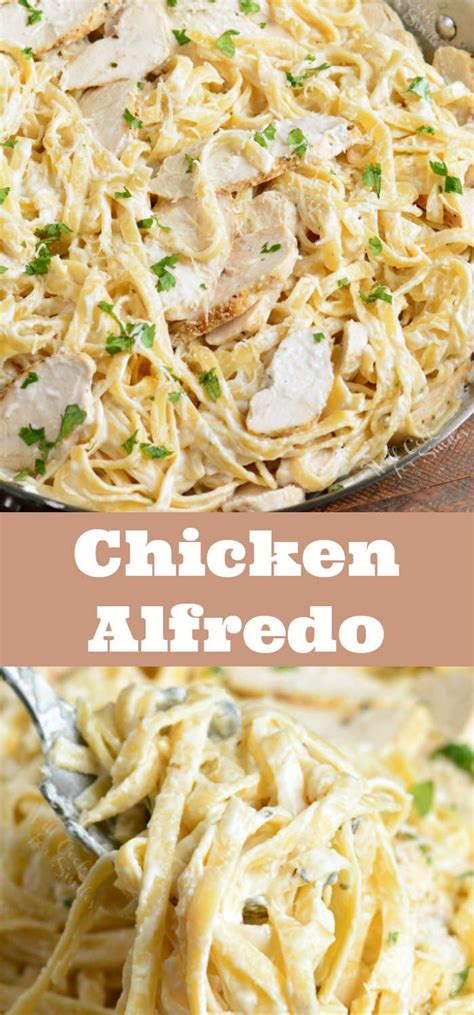 Chicken Alfredo Is A Classic Italian American Dish Made With Rich