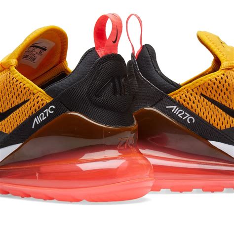 Nike Air Max 270 Black And University Gold End