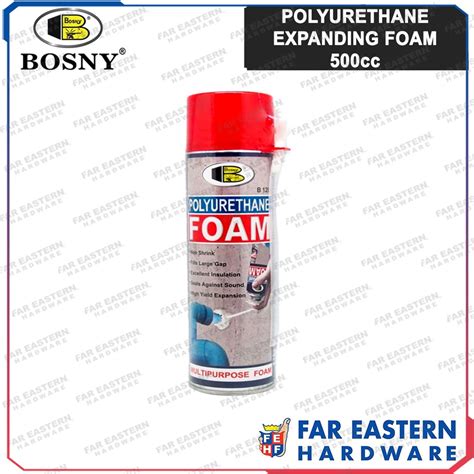 Bosny Polyurethane Pu Expanding Foam Spray 500cc B129 Lazada Ph