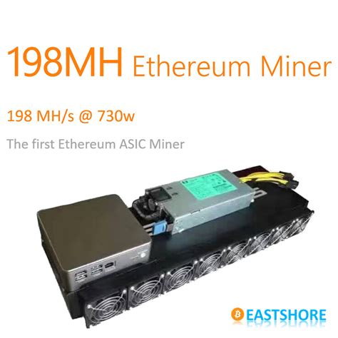 Ethereum mining is no longer recommended; Preorder Ethereum Miner Geass 198MH ASIC Miner Newest ...