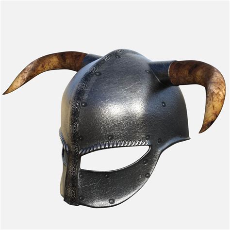 Viking Helmet 3d Model