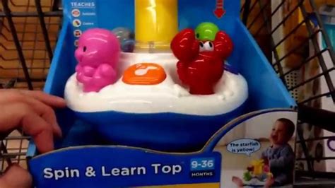 Vtech Spin And Learn Top Electronic Learning Baby Toy Toy Review
