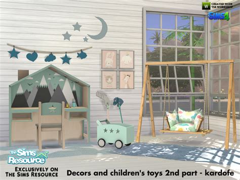 Decors And Childrens Toys 2nd Part By Kardofe From Tsr • Sims 4 Downloads