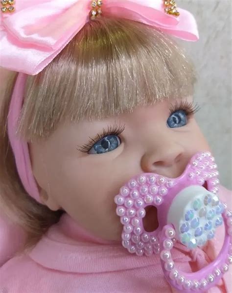boneca bebe reborn original macia menina verdadeira top real parcelamento sem juros