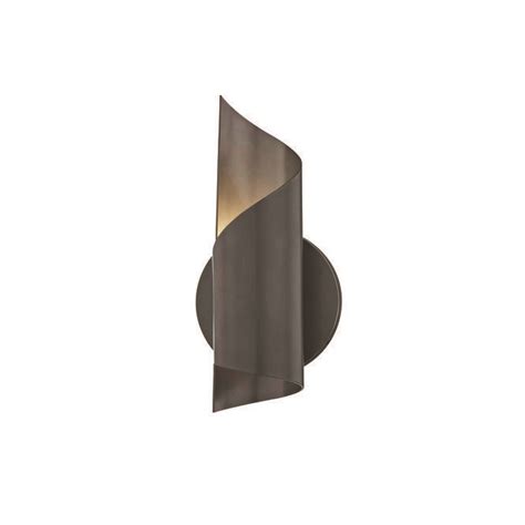 Wrapped Ribbon Sconce Contemporary Wall Sconces Led Wall Sconce