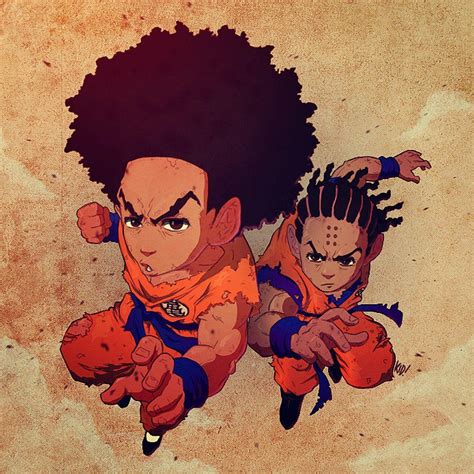 Huey Freeman Pfp Boondocks Gun Bb Stockpict