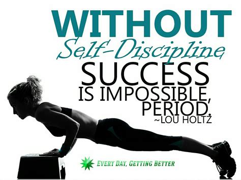 Self Discipline Critical To Success Self Discipline Discipline