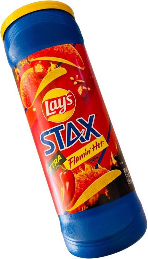 Lays Stax Xtra Flamin Hot Potato Crisps Imported 165g Chips Price In India Buy Lays Stax