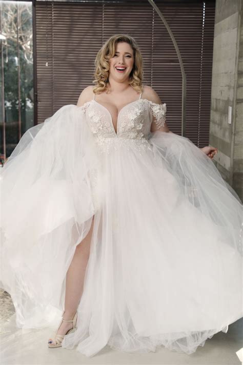 The Curvy Babe Bridal Collection Lets You Show Off Your Curves Plus Size Wedding Gowns