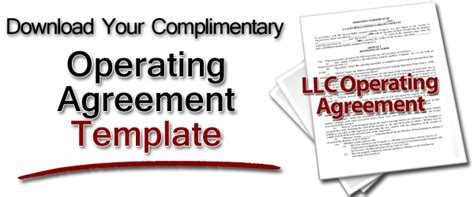 LLC Operating Agreement-Free Operating Agreement