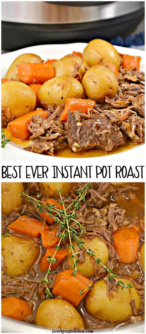 The ip takes about 12 to 14 minutes to come to pressure. Best Ever Instant Pot Roast - Sweet Pea's Kitchen