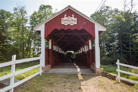 Visiting The 10 Historic Covered Bridges In Somerset