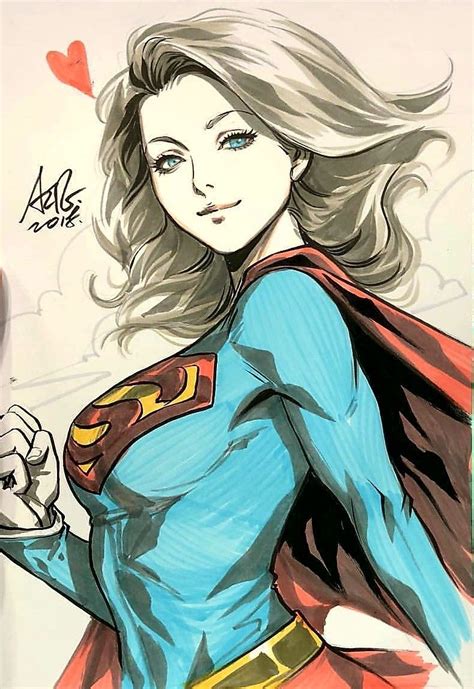 Drawing Marvel Comics Supergirl Comic Dc Comics Girls Comics Girls