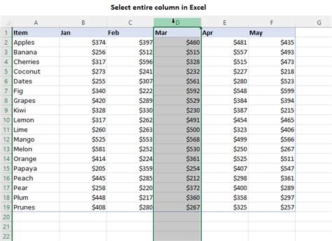 How To Select Rows And Columns In Excel