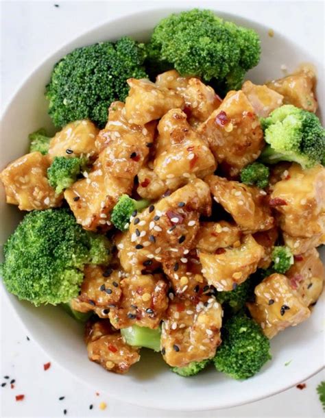 Calories from fat 296 g 65 %. Sesame Tofu with Broccoli Recipe • Veggie Society