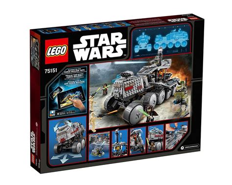 Lego Set 75151 1 Clone Turbo Tank 2016 Star Wars Rebrickable