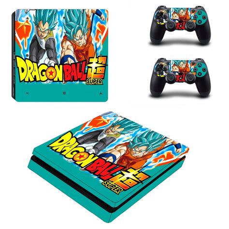 Anime Dragon Ball Super Ps4 Slim Skin Sticker For Sony Playstation 4