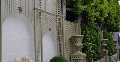 Creating the versailles planters (this page) photo gallery (scroll down) we have had some large, but rather boring, urns and pots in front of the house. Custom Decorative Treillage with Planters, Jardinieres ...