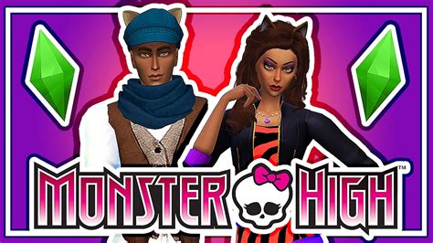 The Sims 4 Create A Sim Clawdeen And Clawd Wolf Monster High