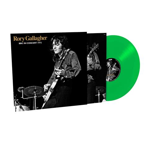 Rory Gallagher Bbc In Concert 1972 Exclusive Green Vinyl Lp Rory