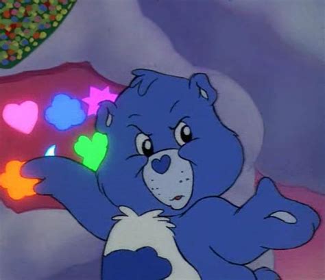 Grumpy Bear Care Bear Wiki Vintage Cartoon Care Bears Movie Bear