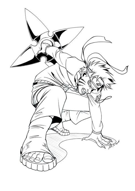 Pin de Wálter Mendoza en Geek | Naruto para colorear, Colorear anime