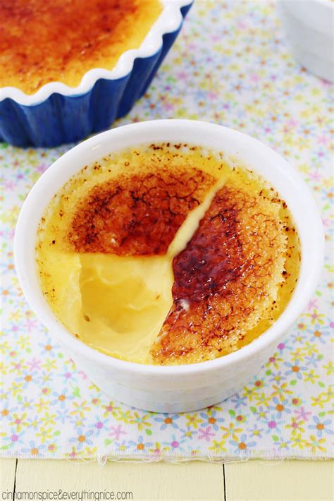 Classic creme brulee recipe made with creamy custard and crisp caramelized topping is a great make ahead dessert to surprise your guests! How to Make Classic Crème Brûlée | Cinnamon-Spice & Everything Nice