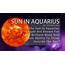 Sun In Aquarius  Signs