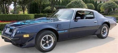Find New 1974 Pontiac Trans Am Rare Y Code 455 Blue Bird Car In