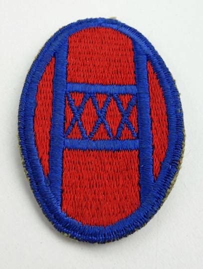 Imcs Militaria Us Ww2 30th Infantry Division Patch