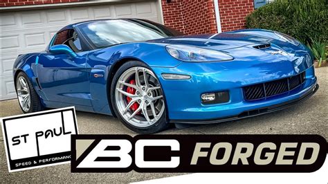 C6 Z06 Gets Bc Forged Wheels Youtube