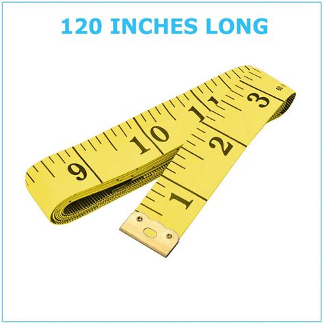 120 Body Measuring Ruler Sewing Cloth Tailor Tape Measure Seamstress