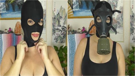 Gas Mask And Balaclava Tracy Jordans World Of Fetish