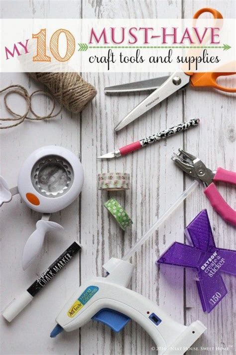 My Must Have Craft Tools And Supplies Best Tools To Get Started