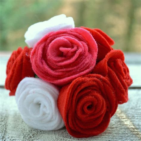 Felt Roses Craft Box Girls