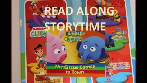 You can also try acx and brilliance audio by amazon, where you can get paid to read books for amazon. Disney Junior JUNGLE JUNCTION 'THE CIRCUS COMES TO TOWN ...