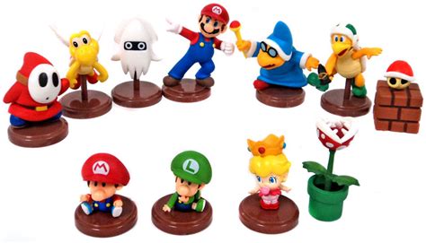 Super Mario Bros Super Mario Bros Collection 3 Set Of 11 15 Mini