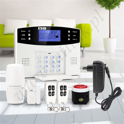 Zestaw Alarmowy Linbox Alarm Bezprzewodowy Satlink Sl Gsm30a Opinie I
