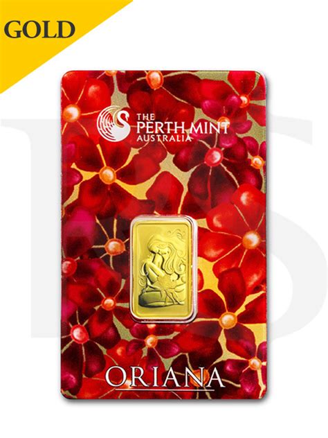 Perth Mint Oriana 10 Grams 999 Gold Bar Buy Silver Malaysia