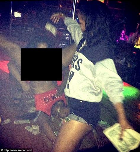 Rihanna Tweets Stripper Photos As She Gets Up Close And