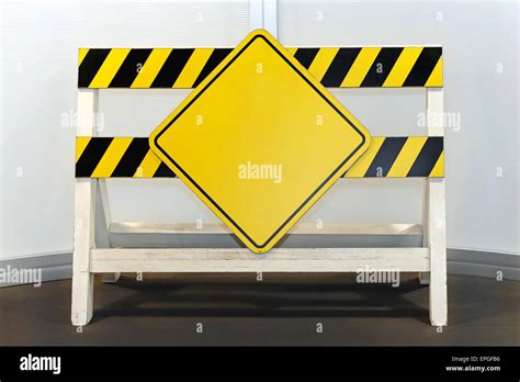 Blank Construction Sign Hi Res Stock Photography And Images Alamy