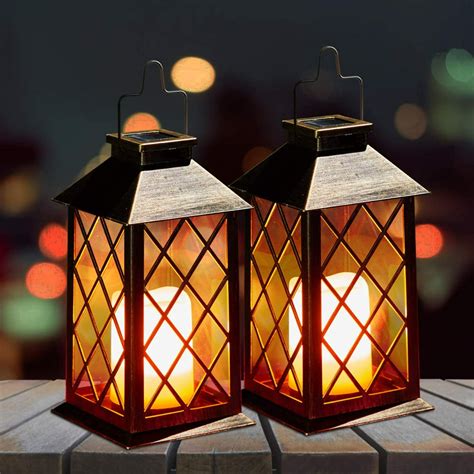 12 Pack Solar Lanterns Oxyled Solar Lights Outdoor Led Hanging