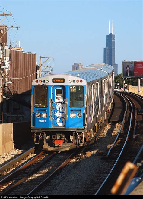 Railpicturesnet Photo Cta 5009 Chicago Transit Authority Bombardier