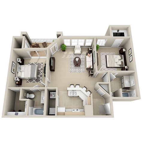 A Very Popular Floor Plan Because Of The Open Concept